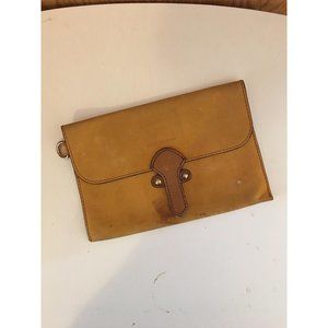 Burberry vintage leather wristlet